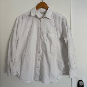 AYR White Casual Button Down Shirt